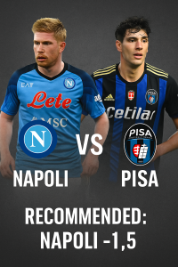 Serie A Prediction Napoli vs Pisa | Champions expected to crush the newcomers