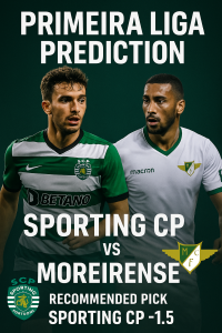 Primeira Liga Prediction Sporting CP vs Moreirense | Home champions set for a convincing win