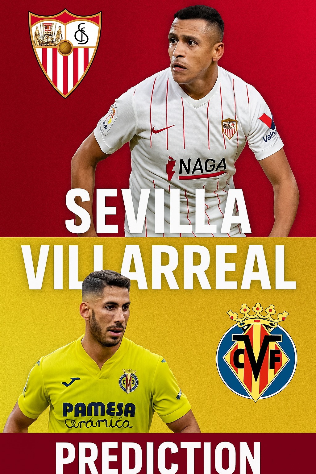 La Liga Prediction Sevilla vs Villarreal Clash of form and ambition
