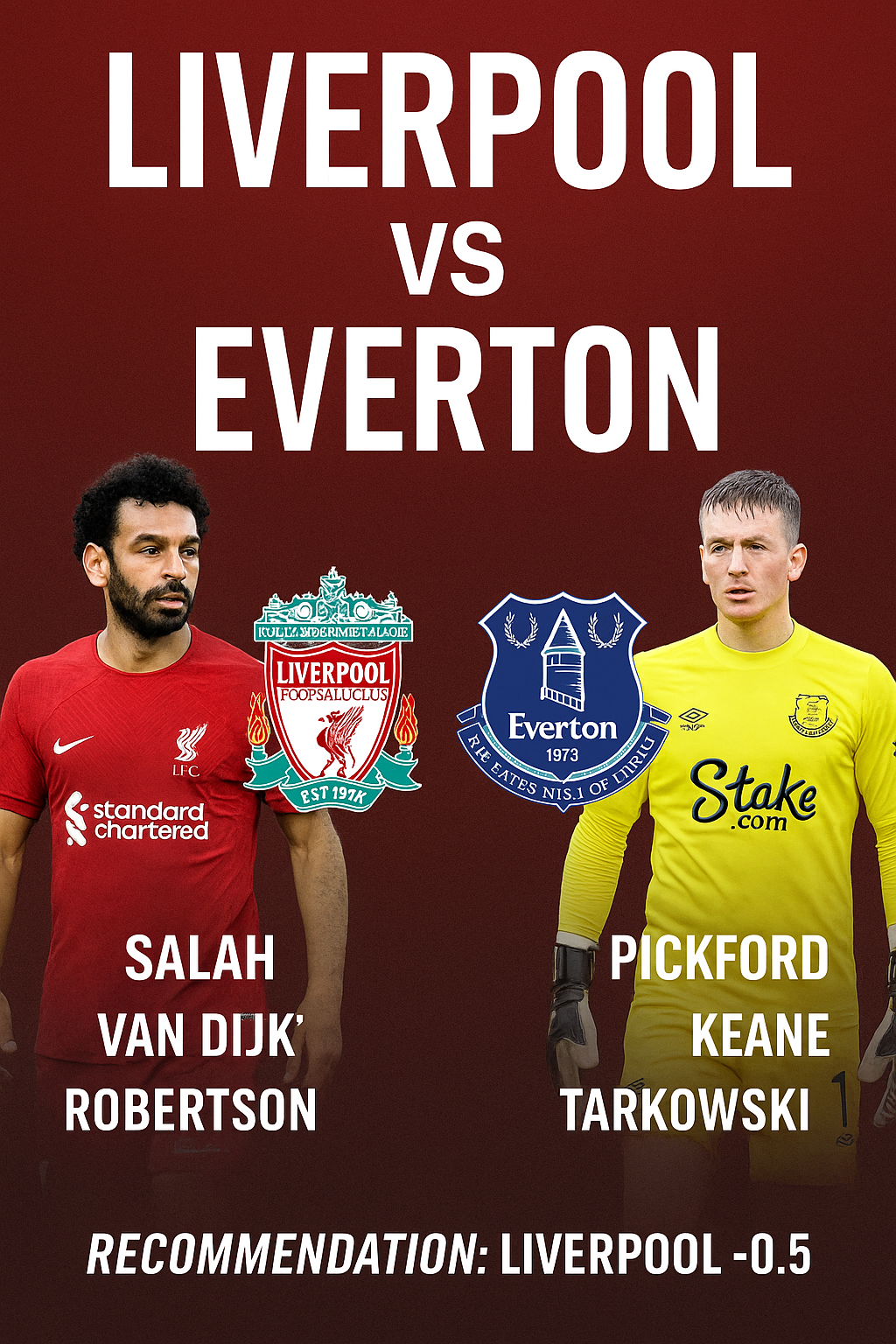 Premier League Liverpool VS Everton