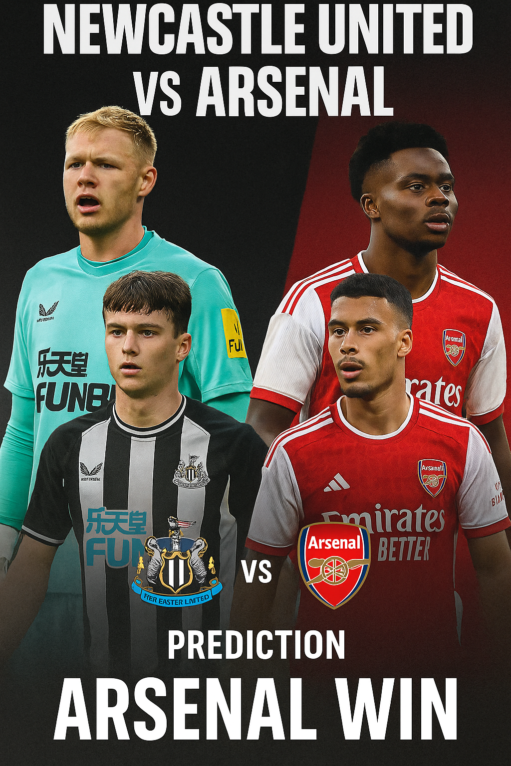 Premier League｜Newcastle United vs Arsenal – Home side battling inconsistency, Gunners pushing for three points