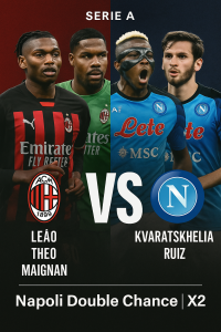 Serie A｜AC Milan vs Napoli – Clash of contenders with points on the line