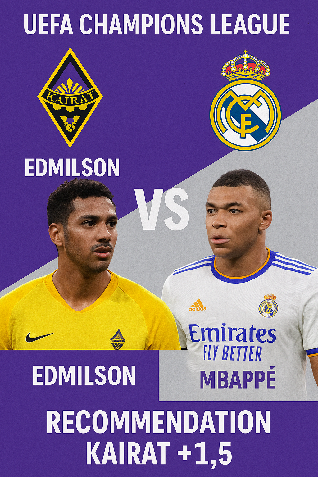 UEFA Champions League Kairat Almaty vs Real Madrid Long journey could test Los Blancos