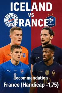 Analyst’s Pick – Iceland vs France The gap in class is just too big