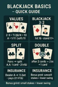 Blackjack Basics — Rules for Brick-and-Mortar & Online Casinos