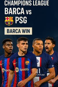 Champions League Pick Barca vs PSG Barca set to capitalize at Nou Camp
