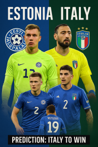 UEFA Qualifiers Match Preview | Estonia vs Italy – Azzurri Eye Easy Three Points on the Road