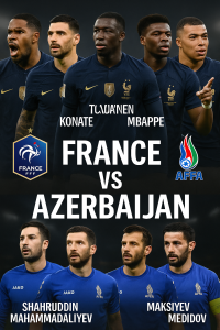 Expert Analysis – France vs Azerbaijan The Blues Aim for Another Statement Win