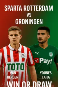 Expert Analysis – Sparta Rotterdam vs Groningen, a Balanced Dutch Cup Encounter