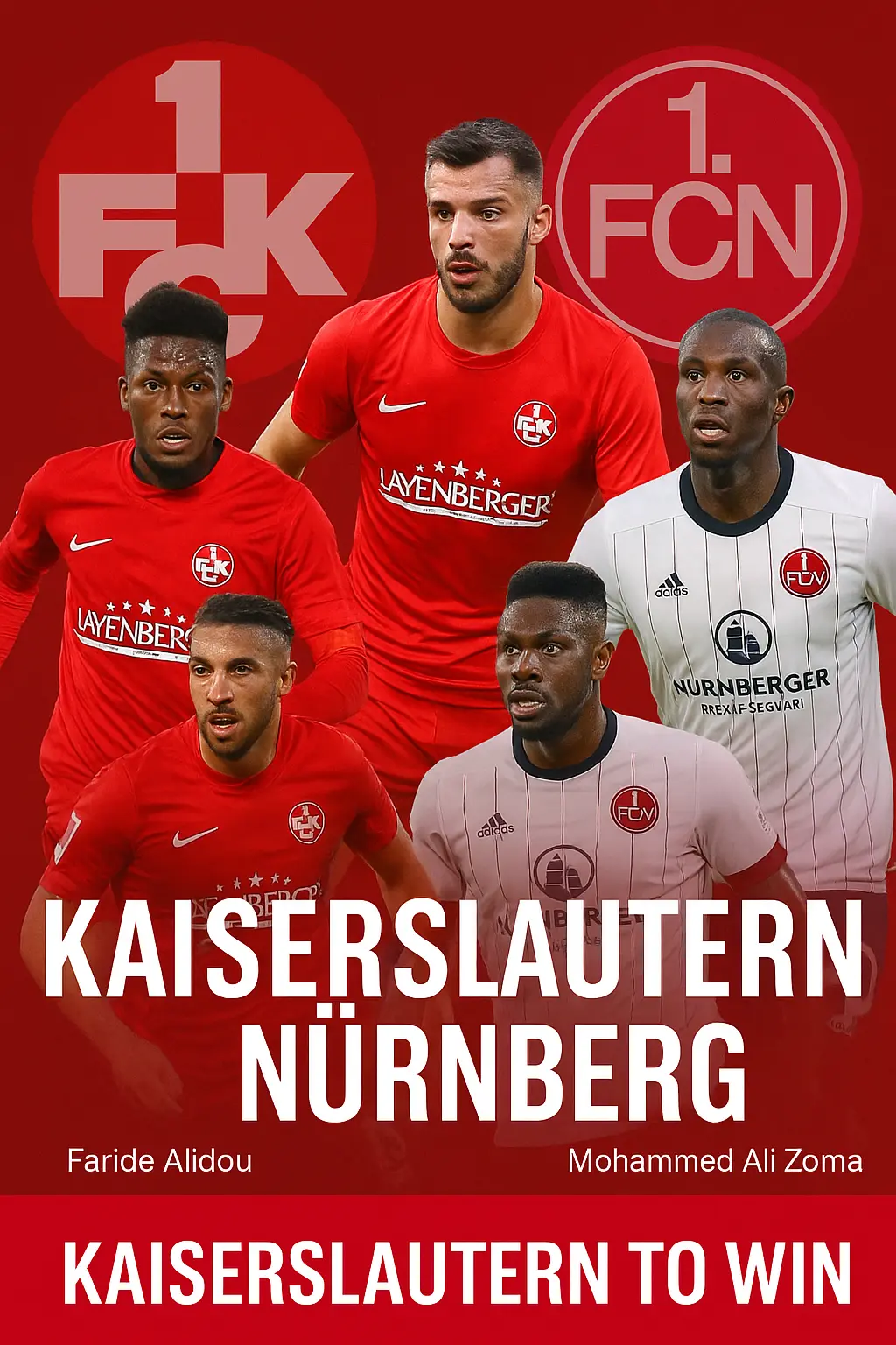 Expert Breakdown – Kaiserslautern Look Poised to Dominate Nurnberg at Home