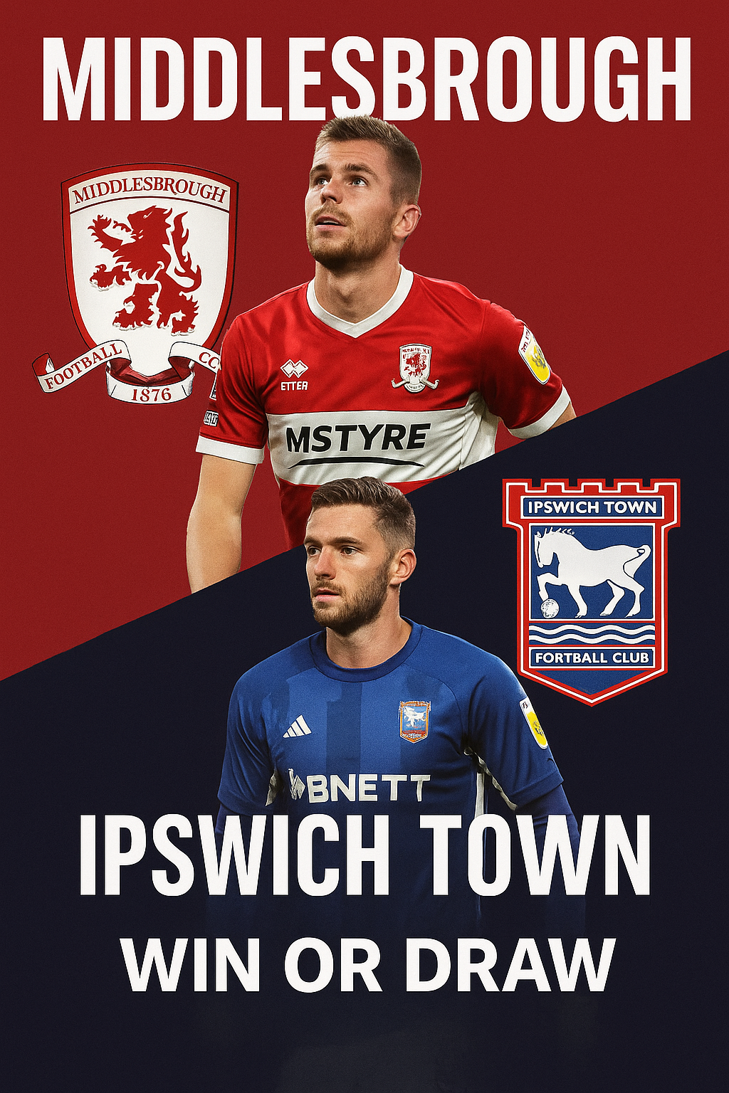 Expert Breakdown – Middlesbrough vs Ipswich Town The Hosts Look to End Their Winless Run