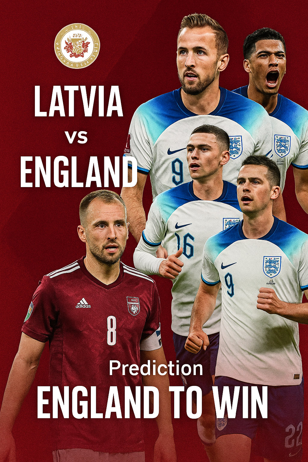 Expert Insight · Latvia vs England – Three Lions Set to Secure a Routine Win