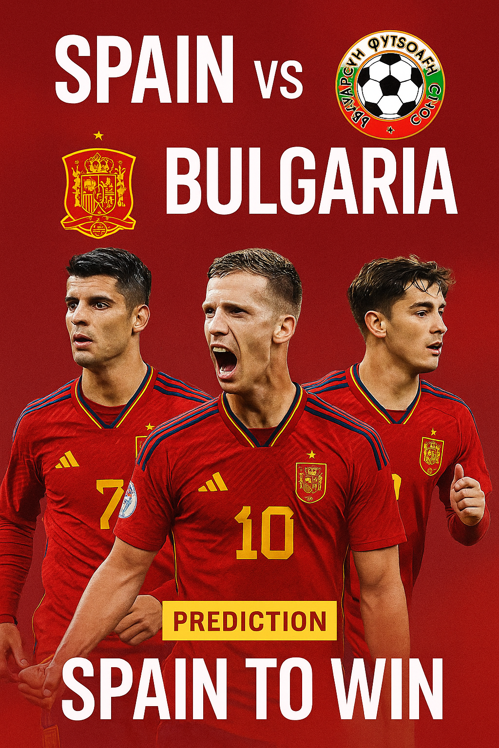 Expert Insight · Spain vs Bulgaria – La Roja Set for Another Comfortable Win