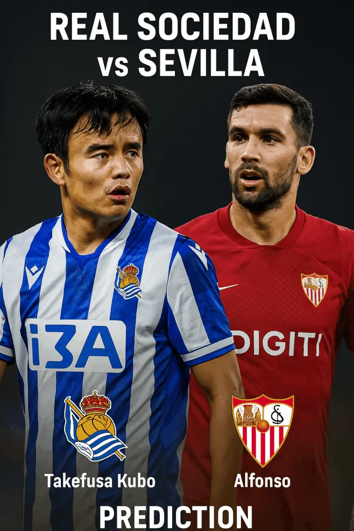 La Liga Clash Real Sociedad host Sevilla in a battle to reclaim form