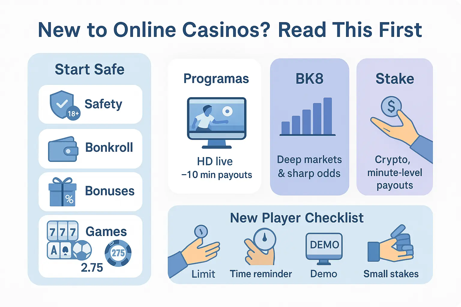 New to Online Casinos Read This First