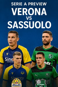 Serie A Preview Verona VS Sassuolo A battle likely to end in stalemate