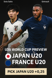 U20 World Cup Preview – Japan U20 vs France U20 Tactical Battle Between Discipline and Power