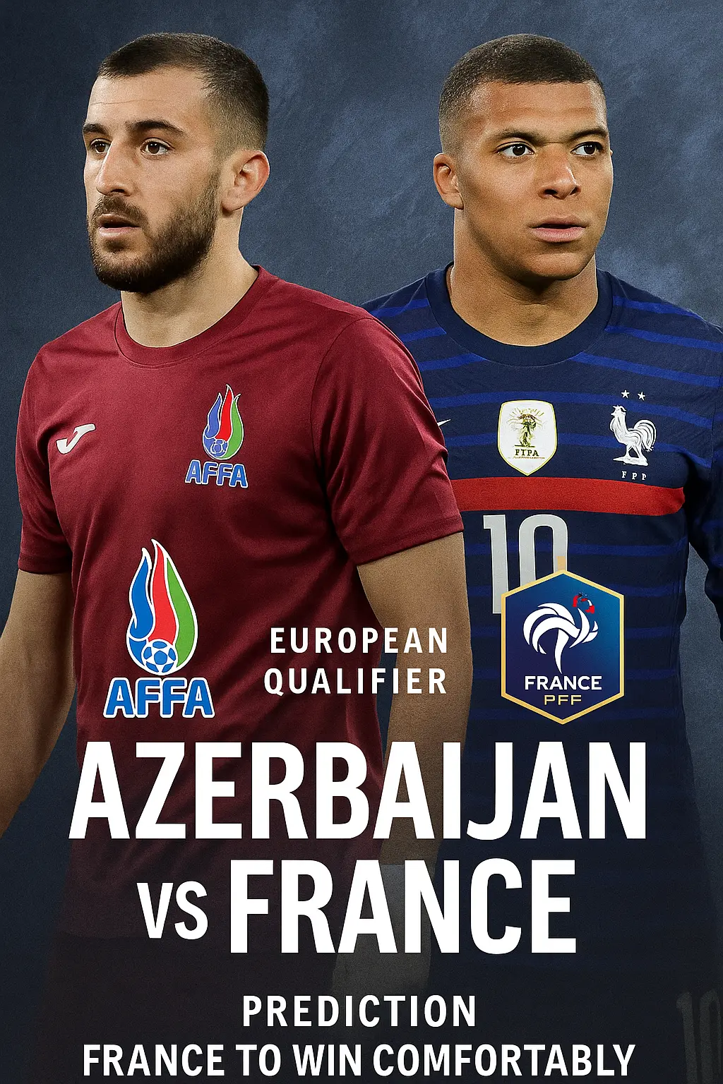European Qualifier Preview – Azerbaijan vs France with the visitors expected to dominate again