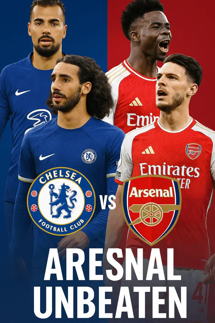 Expert Breakdown – Chelsea vs Arsenal in a High-stakes London Clash That Shapes the Title Race
