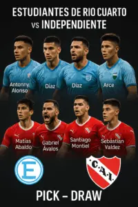 Expert Breakdown – Estudiantes de Río Cuarto vs Independiente Tight Battle Expected in Argentina