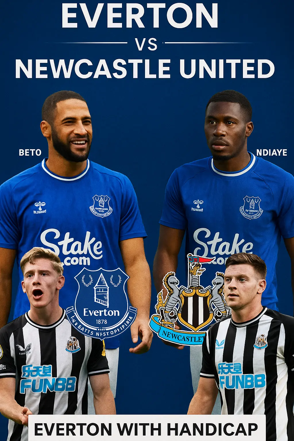 Expert Breakdown – Everton vs Newcastle United in a tightly balanced Premier League matchup