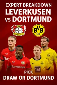 Expert Breakdown – Leverkusen vs Dortmund in a high-tempo Bundesliga showdown