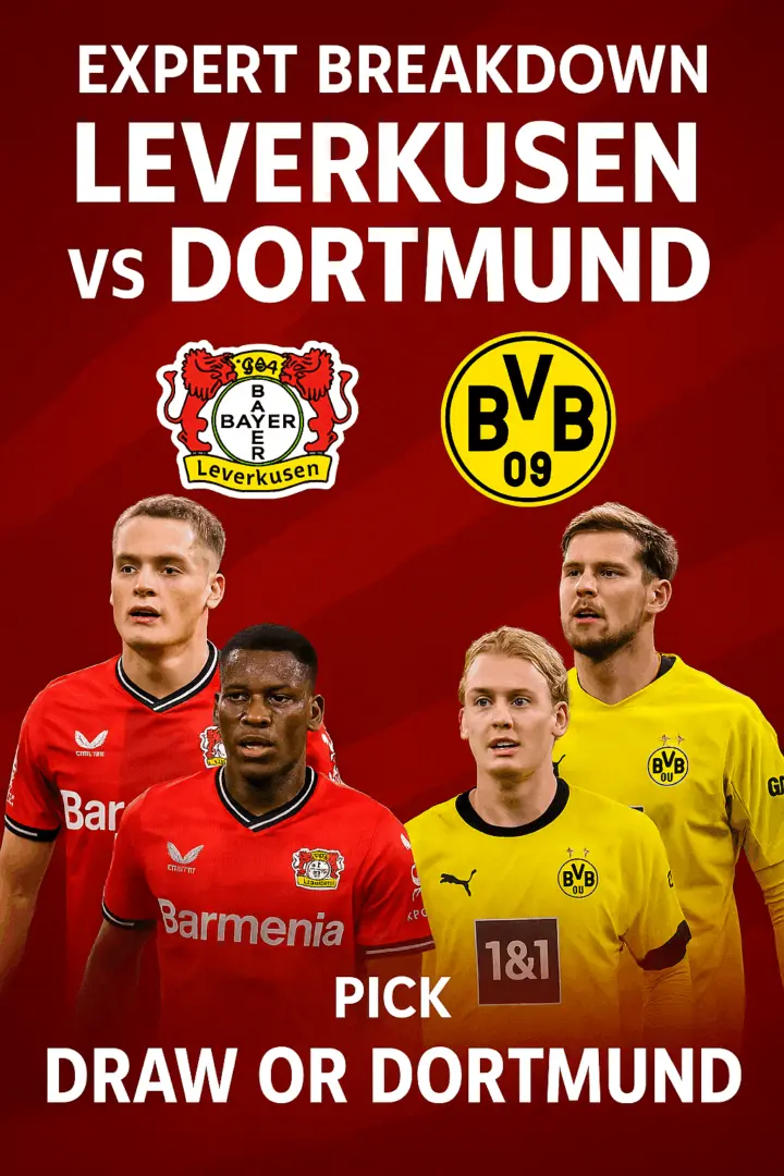 Expert Breakdown – Leverkusen vs Dortmund in a high-tempo Bundesliga showdown