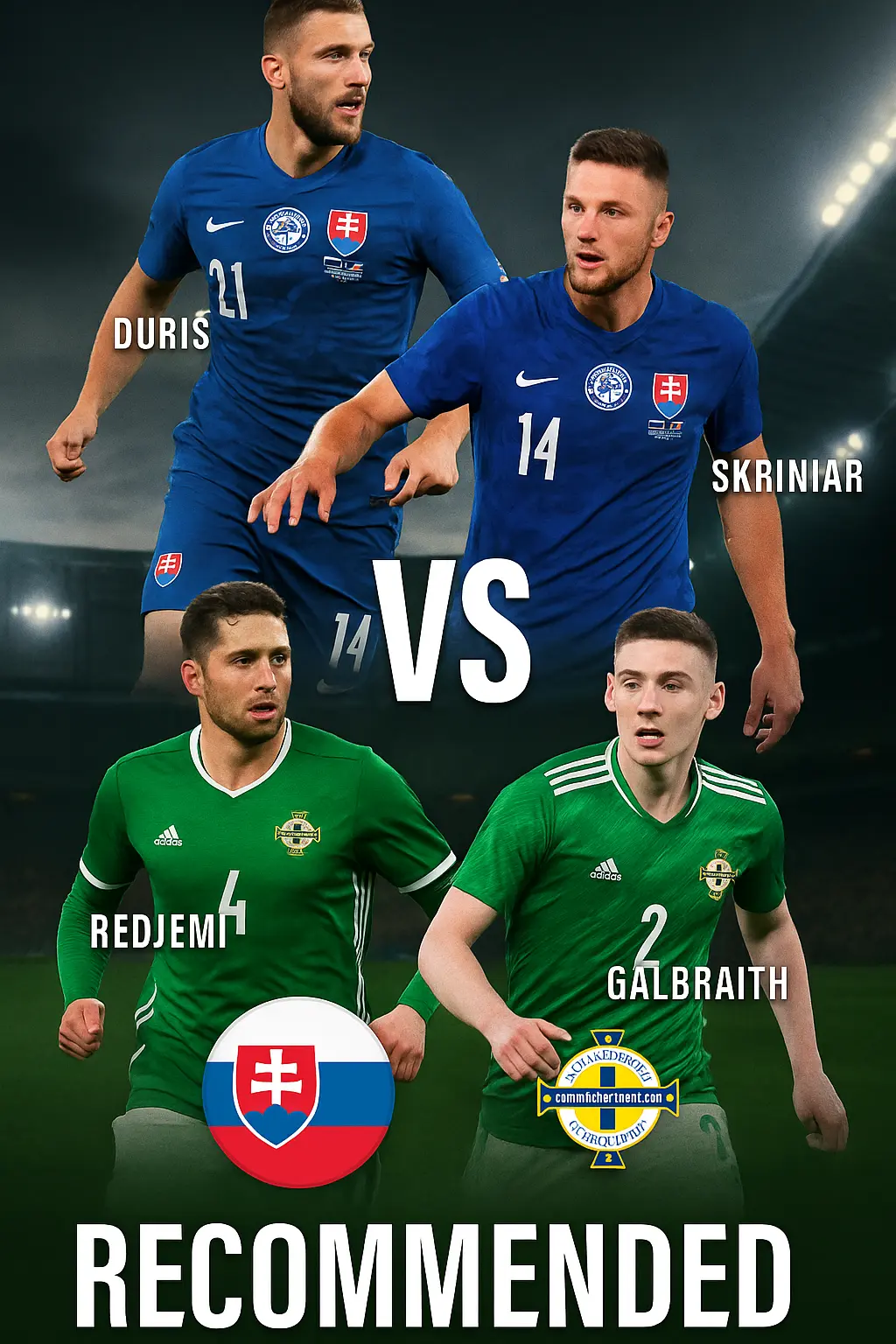 Key Match Analysis Slovakia vs Northern Ireland – Home advantage makes Slovakia the more reliable pick