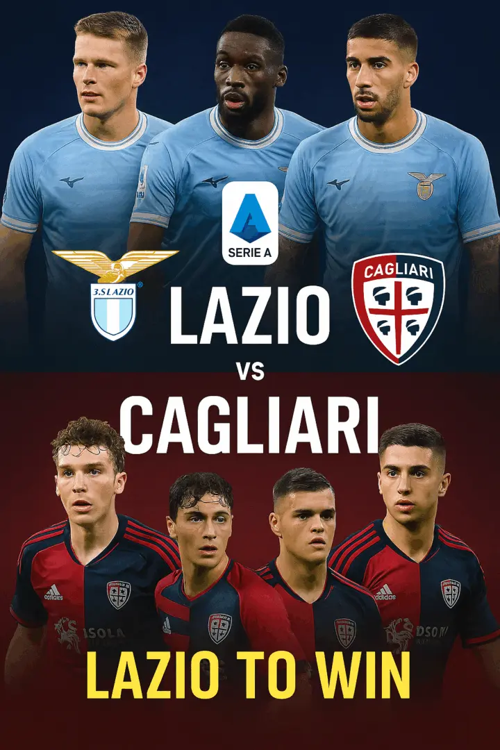 Lazio vs Cagliari – Blue Eagles Set to Soar at the Olimpico
