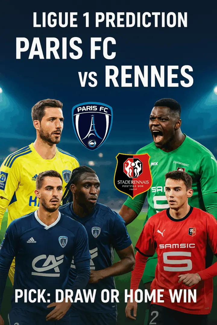 Ligue 1 Prediction – Paris FC vs Rennes, Evenly Matched Battle with a Slight Home Edge