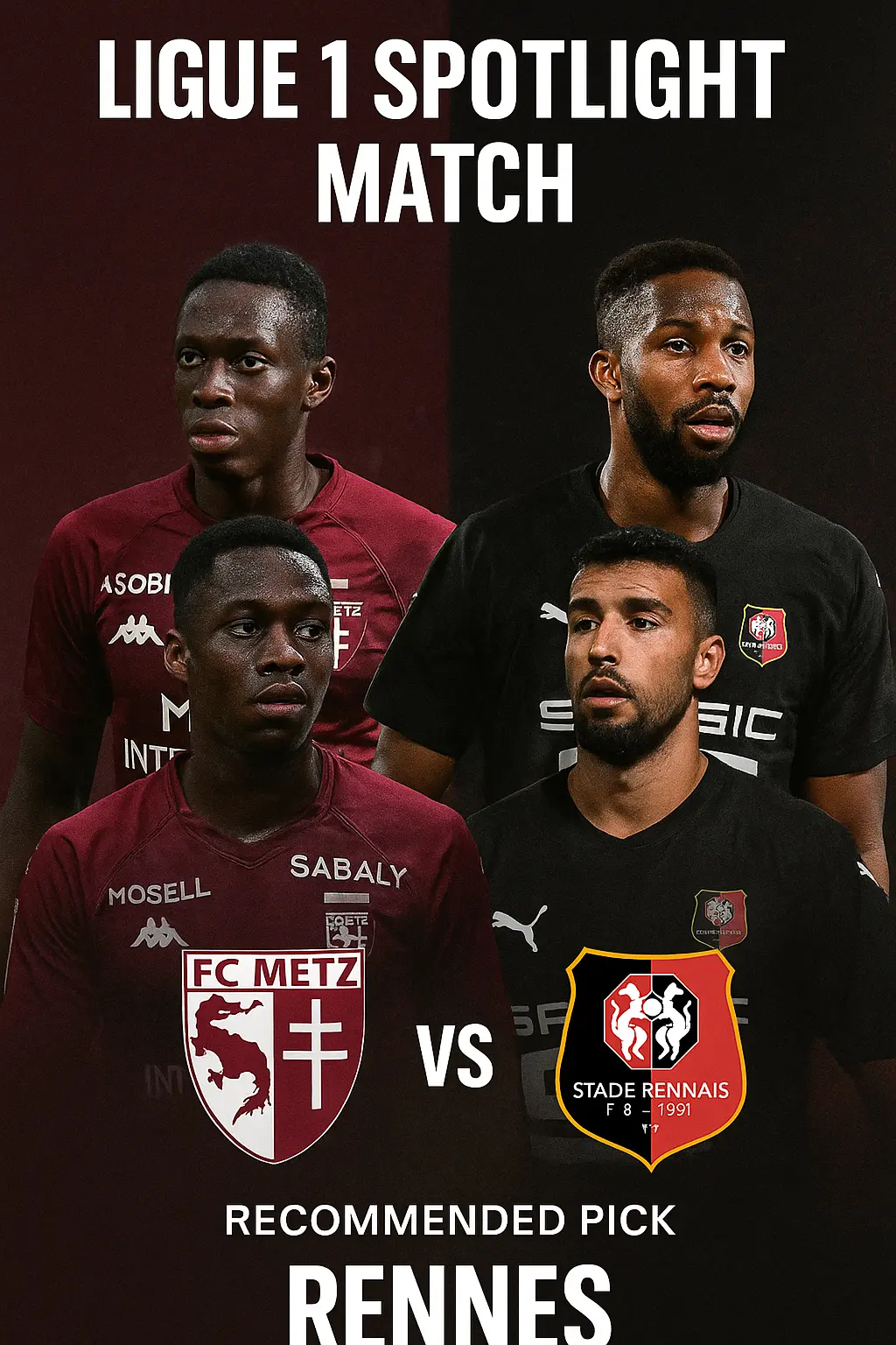 Metz vs Rennes Visitors expected to keep their strong run going
