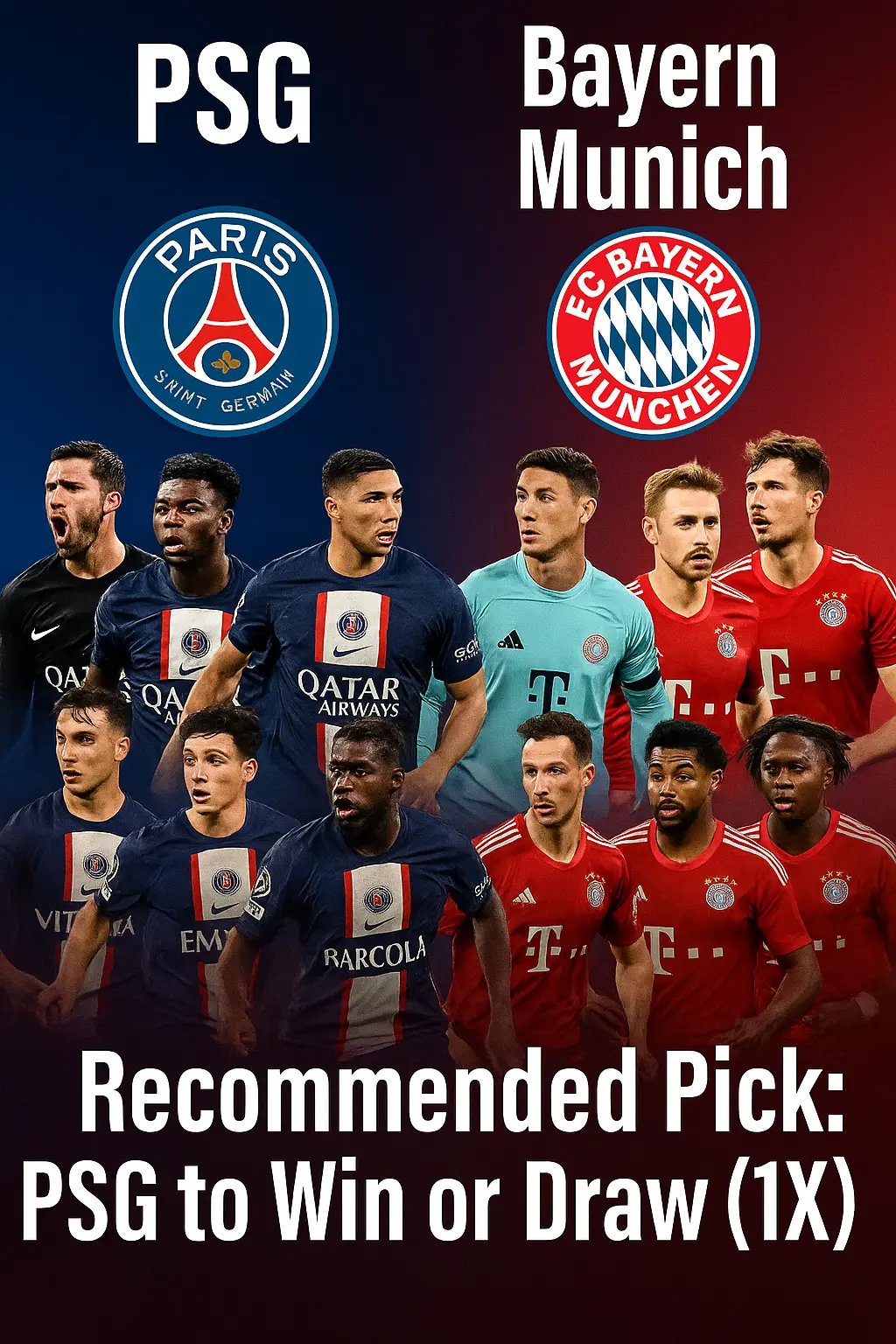 PSG vs Bayern Munich – Clash of Titans in Europe’s Grandest Stage, Paris Poised to Stay Unbeaten