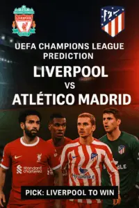 UEFA Champions League Prediction – Liverpool vs Atlético Madrid Anfield Awaits Another Electric European Night