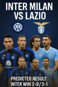 Expert Breakdown Inter Milan vs Lazio – Can the Nerazzurri Extend Their Title Charge at Home?