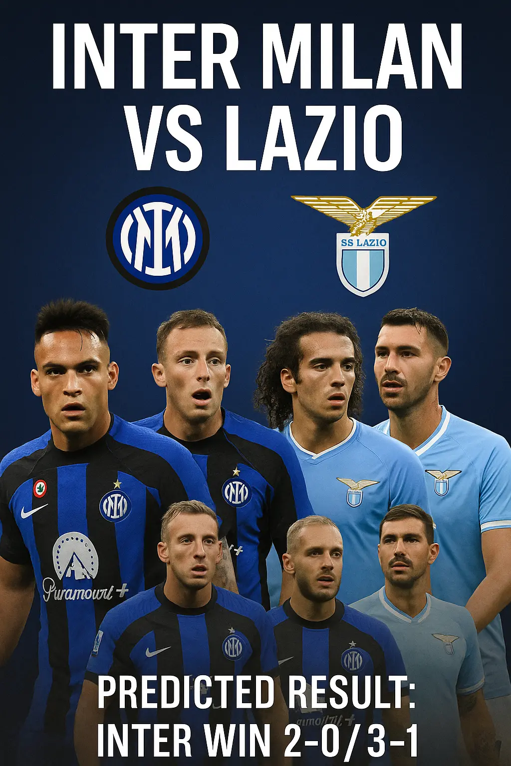 Expert Breakdown · Inter Milan vs Lazio – Can the Nerazzurri Extend Their Title Charge at Home?
