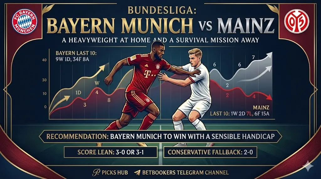 Bundesliga Bayern Munich vs Mainz A heavyweight at home and a survival mission away