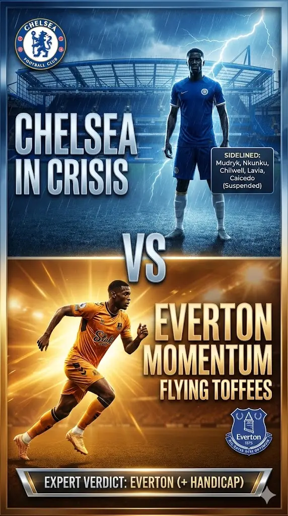 Crippled Chelsea Face Flying Toffees at Stamford Bridge