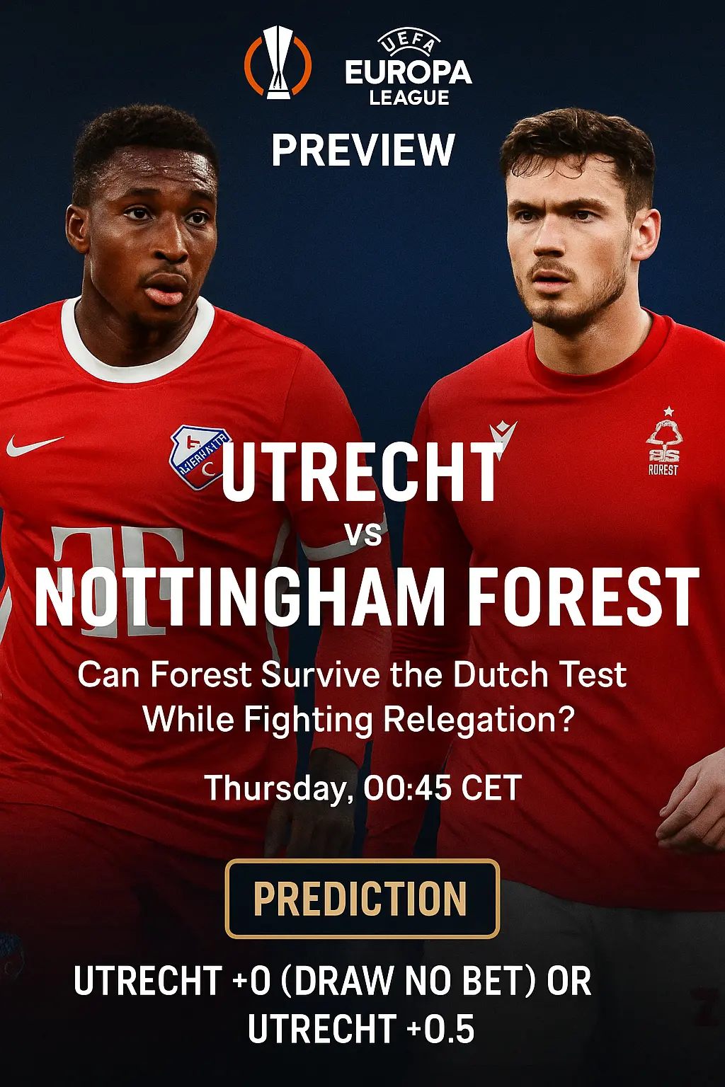 Europa League Preview Utrecht vs Nottingham Forest