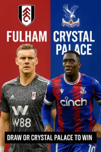 Expert Breakdown – Fulham vs Crystal Palace  Palace’s structure and away form give them the edge against an inconsistent Fulham side