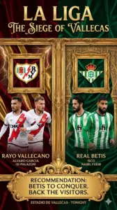 La Liga Nights The Siege of Vallecas  Can the Wounded Rayo Hold Off the Green and White Army