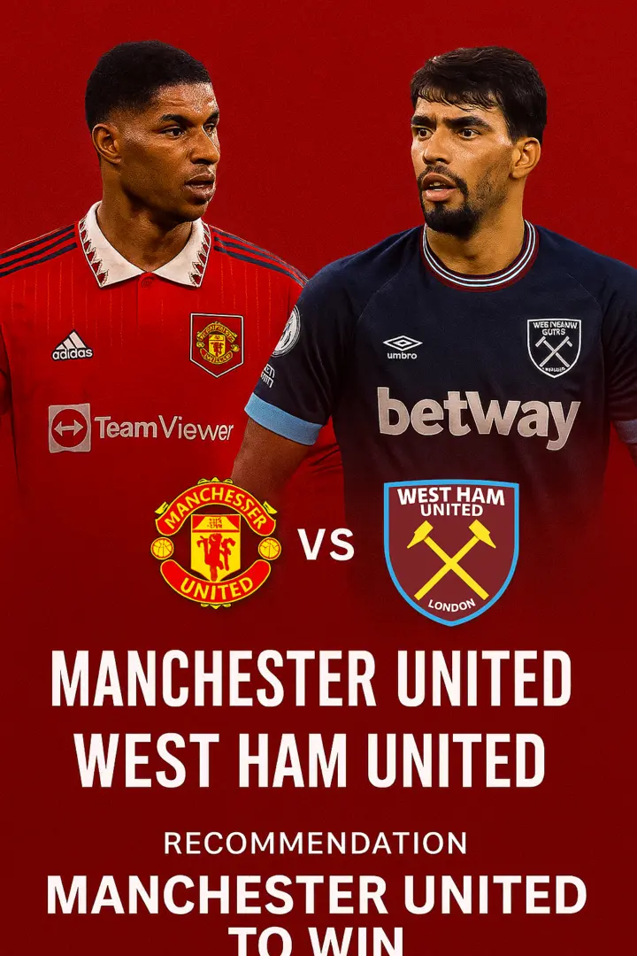 Premier League Insight Manchester United vs West Ham United A key home test for the Red Devils as both sides look to regain momentum